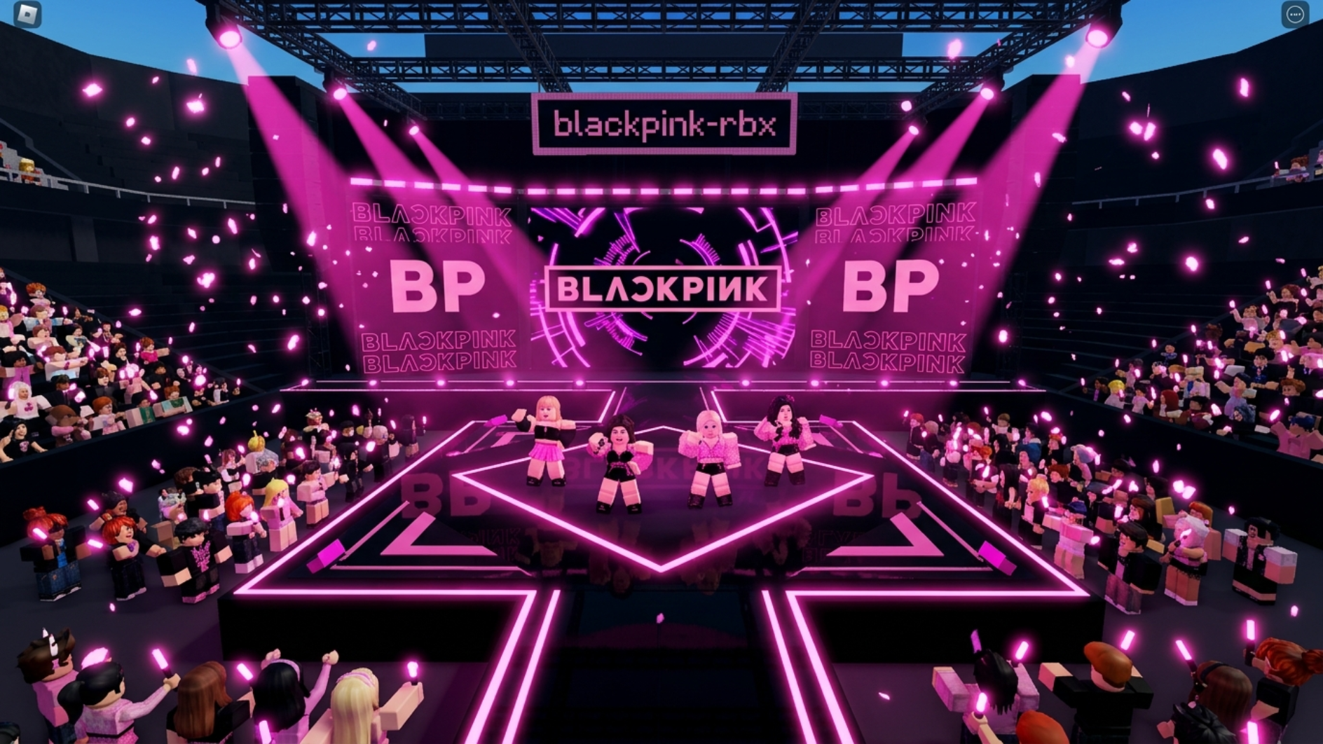 BLACKPINK 로블록스 콘서트