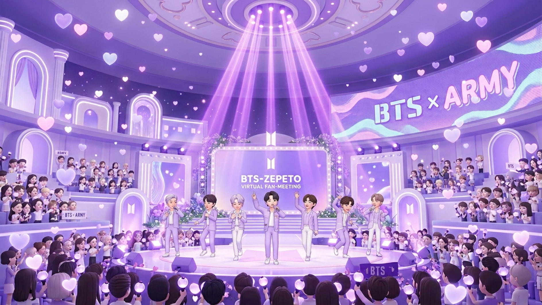 BTS × 제페토 가상 팬미팅